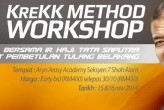 Training “KreKK Method” 15-16 Nov 2014 Shah Alam Malaysia